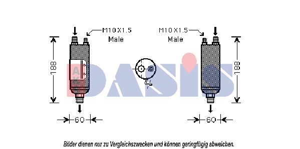 AKS DASIS Kuivain, ilmastointilaite 800422N